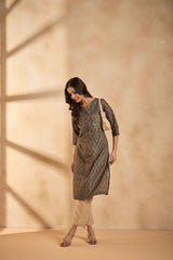 Handcrafted Printed Kurta