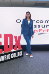 Navy Blue Luxe Blazer Set
