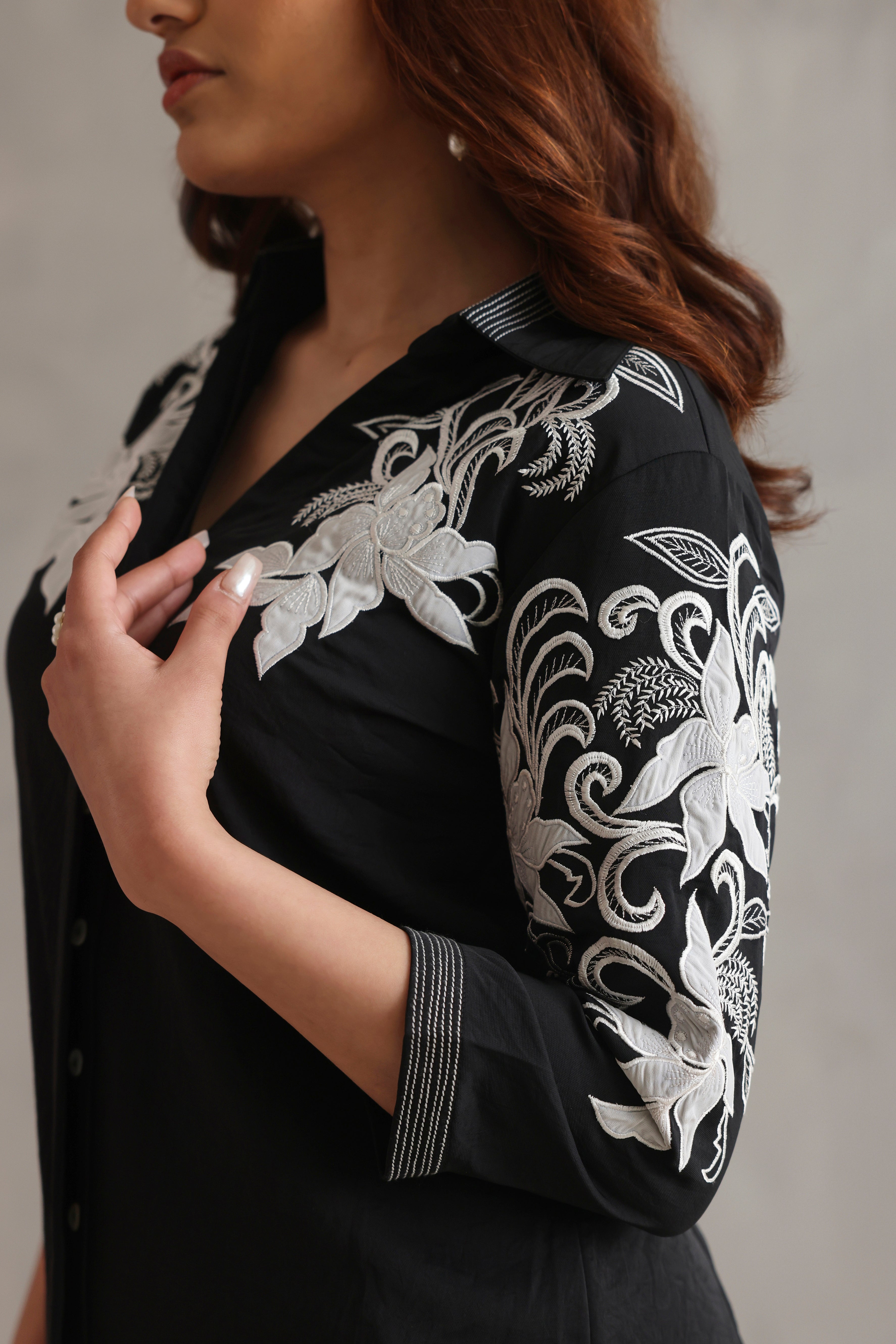 Formal Embroidered Shirt