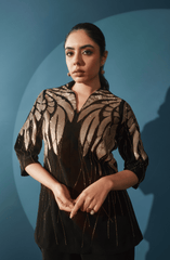 Black & Gold Co-ord Set