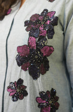 Cotton Denim Sequin Shirt