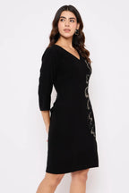 Black Embellished Dress