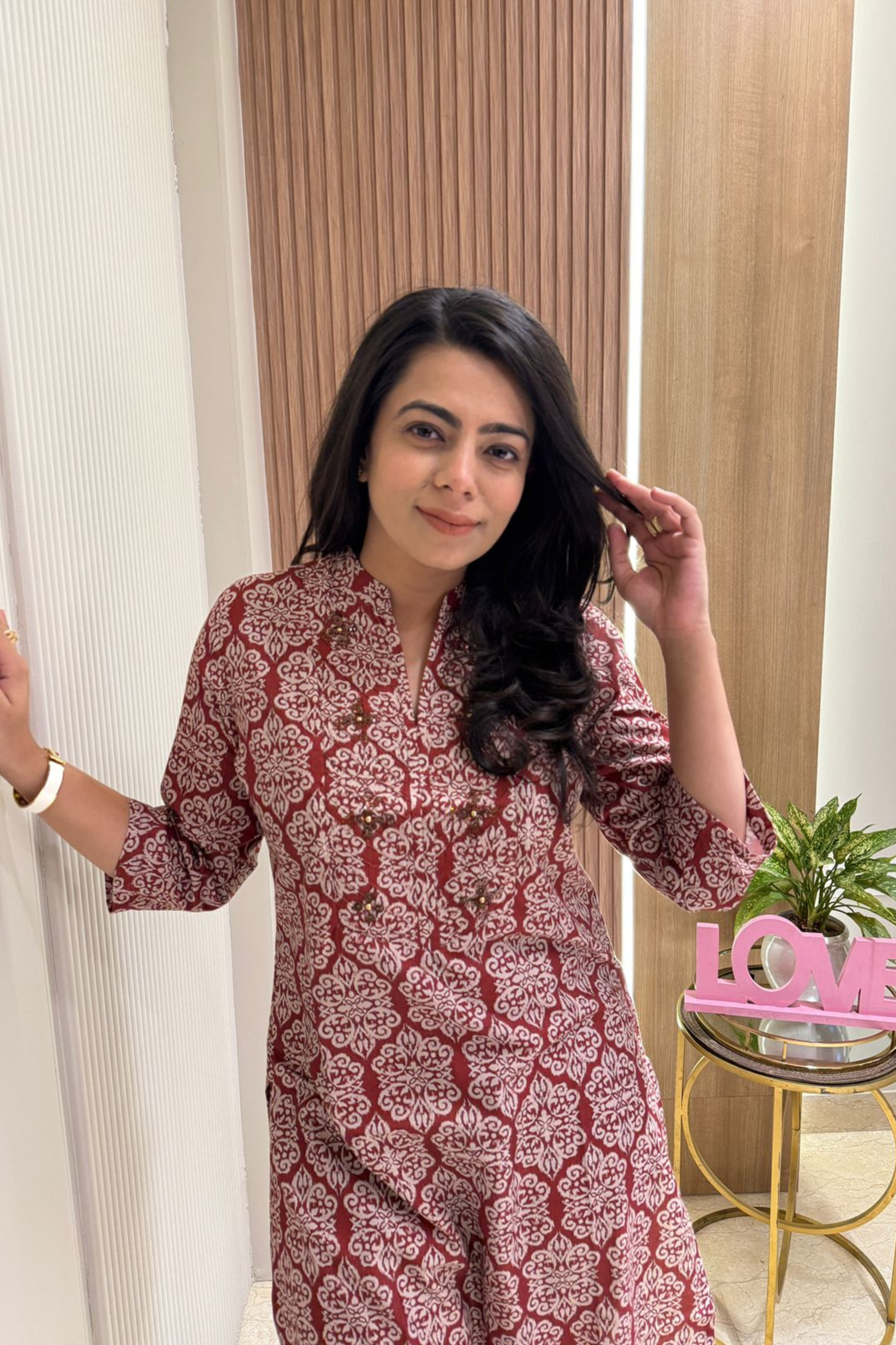 Unveiling Elegance printed kurta