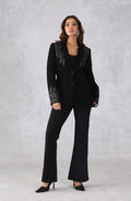 Black Embellished Blazer