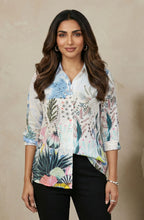 Cotton Viscose Digital Print Shirt