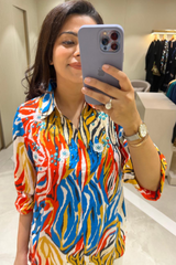 Funky Colourful Printed Shirt