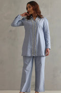 Pearl Cotton Denim Co-ord set