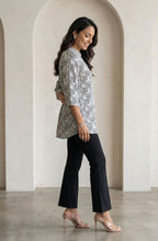 Green Abstract Printed Shirt