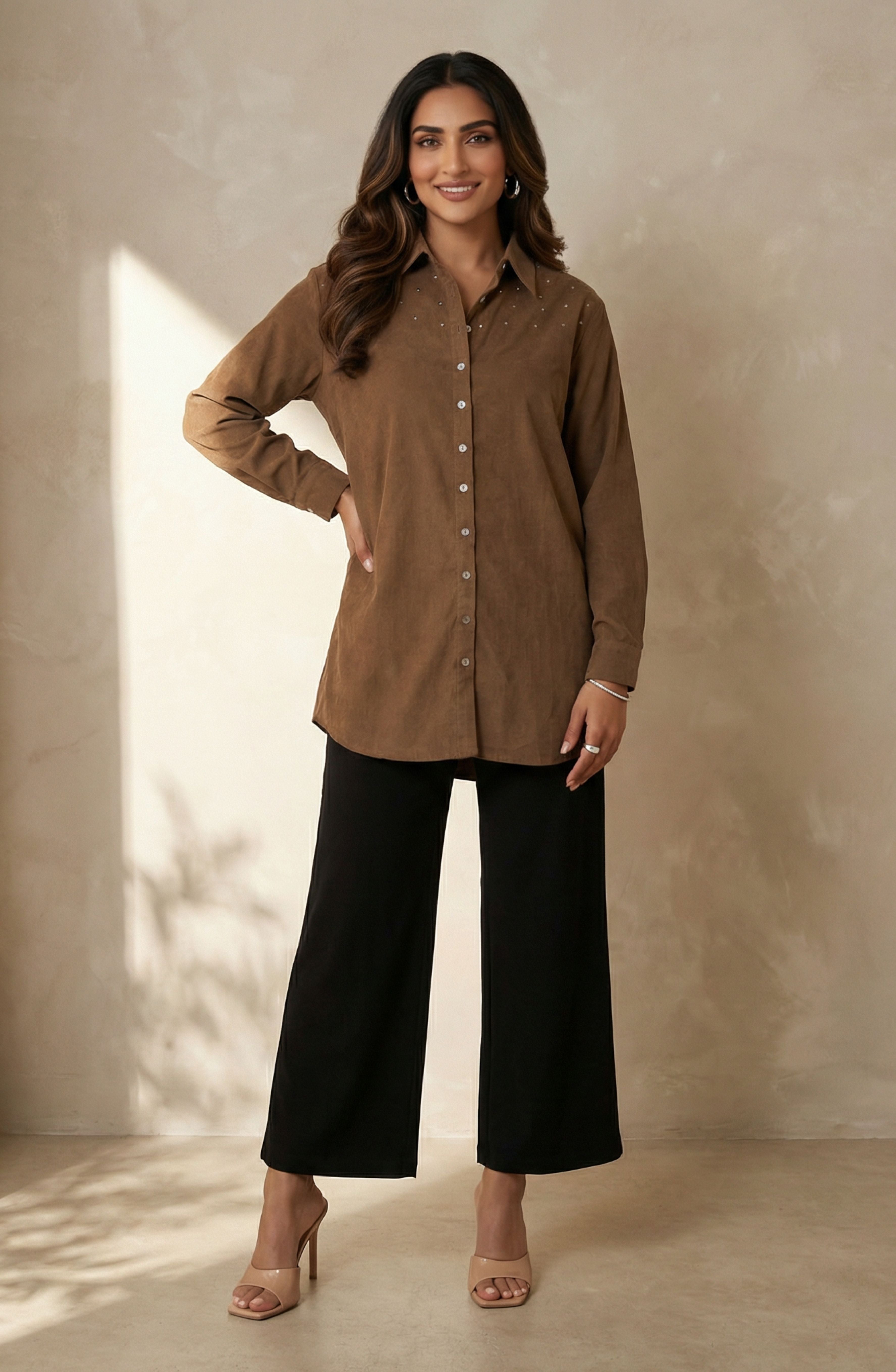 Woolen Brown Shirt