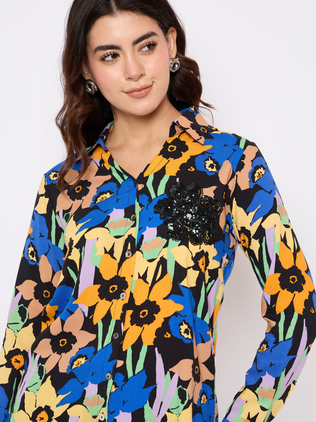 Colourful Printed Shirt