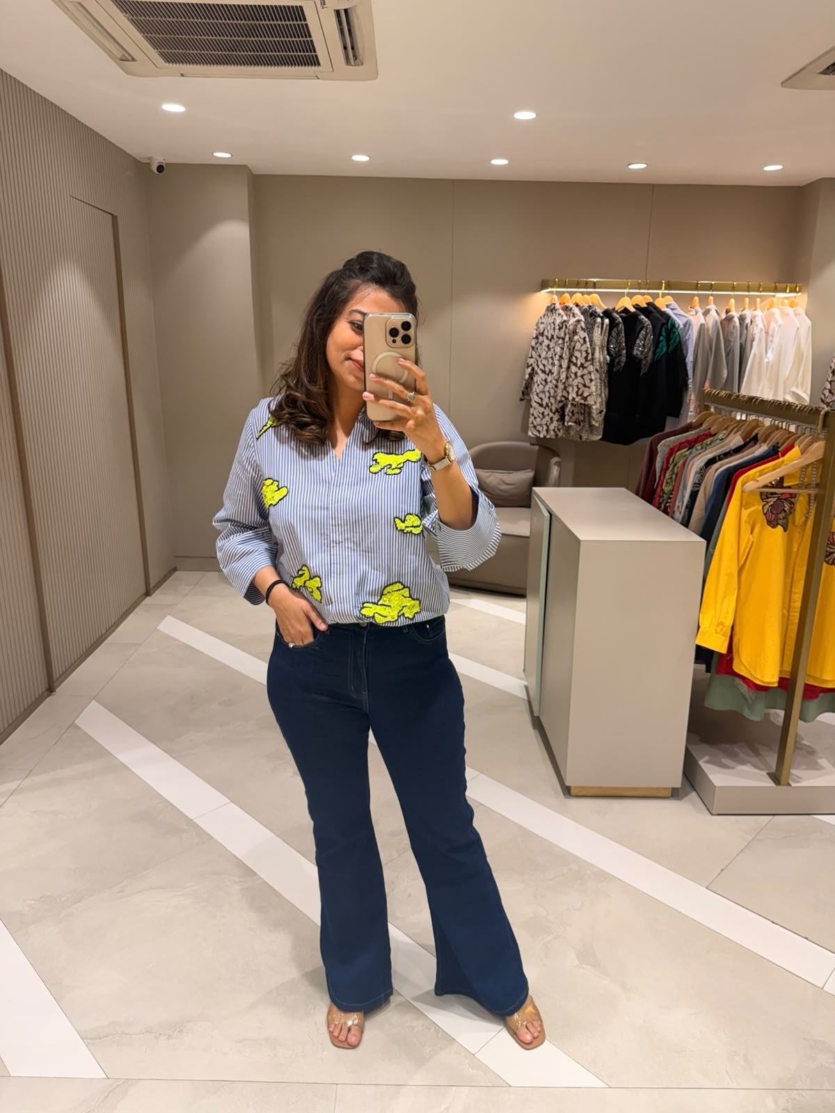 Denim Bell Bottom