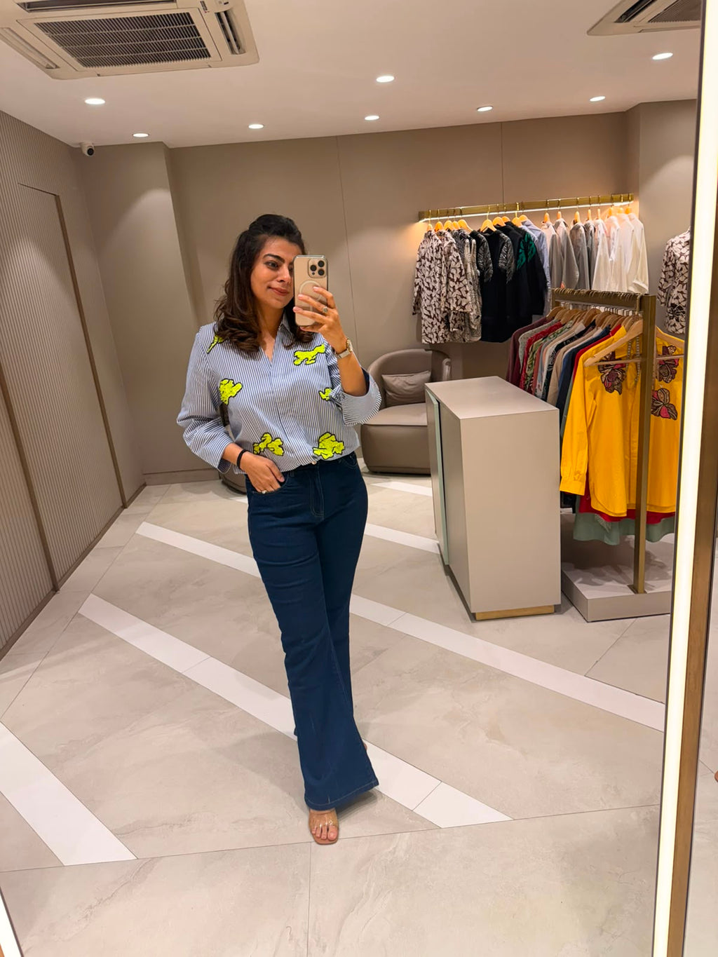 Denim Bell Bottom